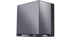 Lian Li O11 VISION (Chrome) Black Mirror Finish Cool & Clear ATX Mid Tower 3 Sided Tempered Glass Gaming Case, Columnless Design, Dual Chamber, Dual Rear Fan Modes (High Or Low), Adjustable Motherboard Outside Installation Tray
