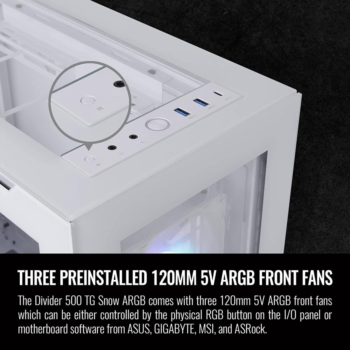 Thermaltake ARGB gaming for electronics hardware