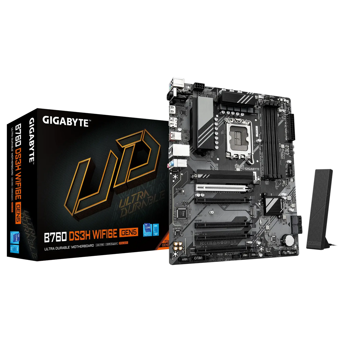 GIGABYTE B760 DS3H WIFI6E GEN5 DDR5 Motherboard