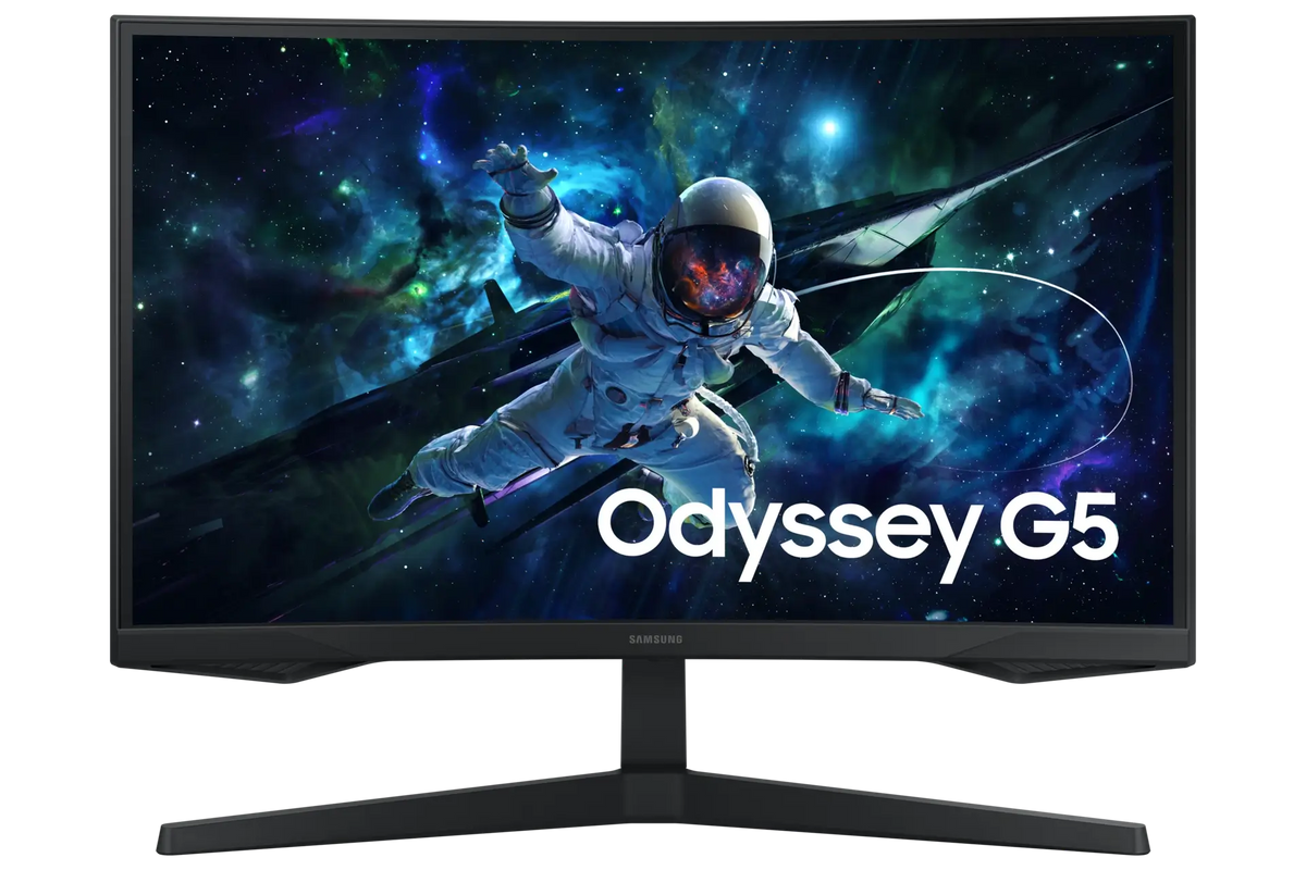 SAMSUNG Odyssey G5 G55C 27-inch QHD 2K 165Hz 1ms Curved Gaming Monitor