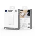 WIWU Wi-P068 Speedy Series 20000mAh Power Bank – Dual USB 2A Output, Type-C & Micro Input, White - 18 Months Warranty