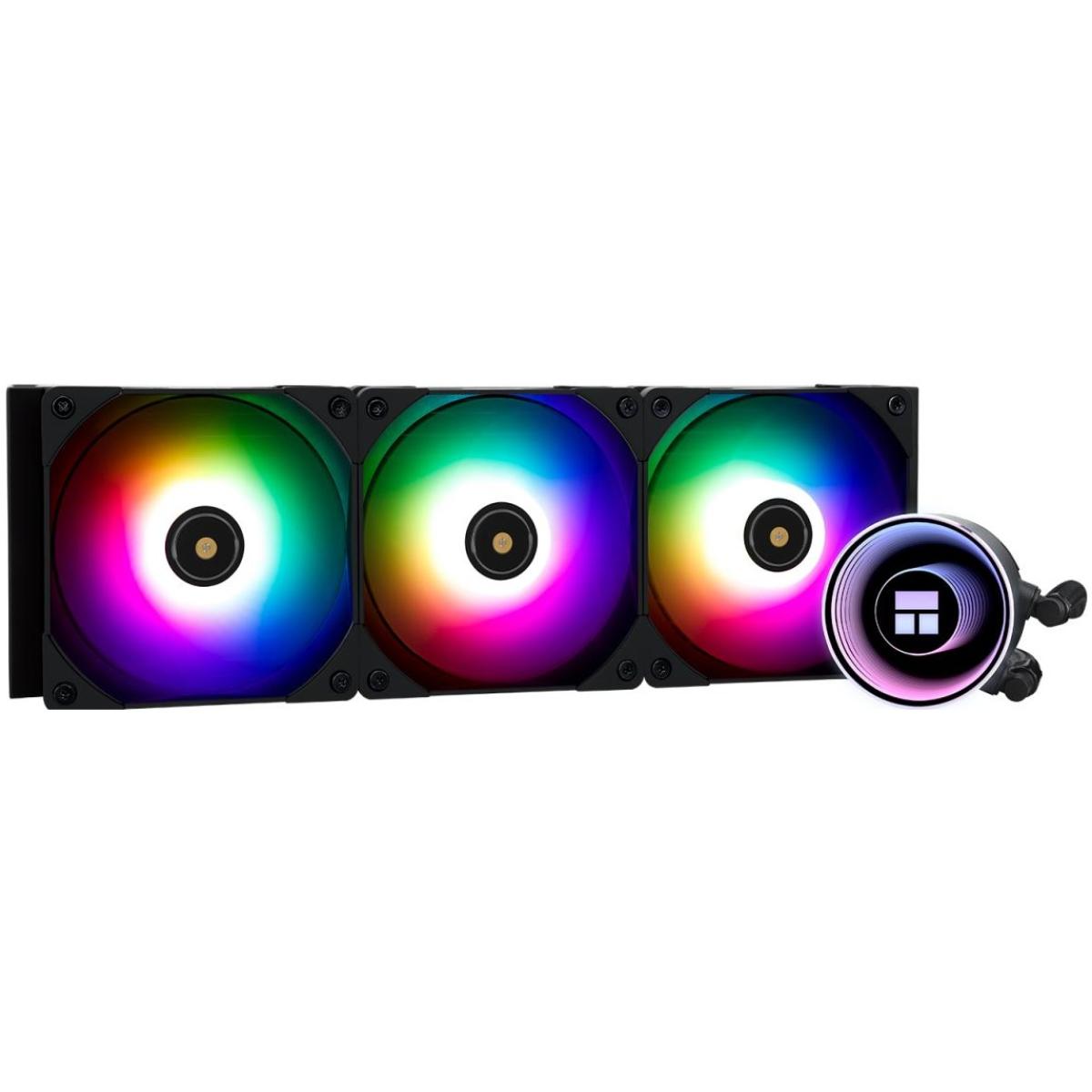 Thermalright Frozen Notte 360 BLACK ARGB V2 ARGB CPU Liquid Cooler, Extreme Performance AIO w/ 3x TL-E12B-S Fans | Frozen Notte 360 BLACK ARGB V2 |