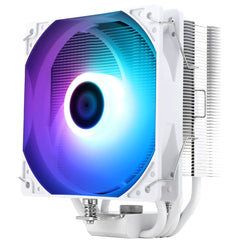 Thermalright Assassin X 120 Refined SE WHITE ARGB CPU Air Cooler, Single Tower w/ 4x 6mm Heat Pipes & High Performance Single Fan, LGA1700 | Assassin X 120 Refined SE WHITE ARGB | - CompuMe