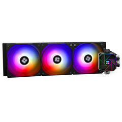 Thermalright Aqua Elite 360 Black V3 ARGB CPU Liquid Cooler, High Performance AIO w/ 3x TL-C12B-S V2 Fans, LGA1700 | Aqua Elite 360 BLACK V3 | - CompuMe