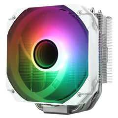 Thermalright Assassin King 120 Mini WHITE ARGB V3 CPU Air Cooler, Single Tower w/ 5x 6mm Heat Pipes & High Performance Single Fan | Assassin King 120 Mini WHITE ARGB V3 | - CompuMe