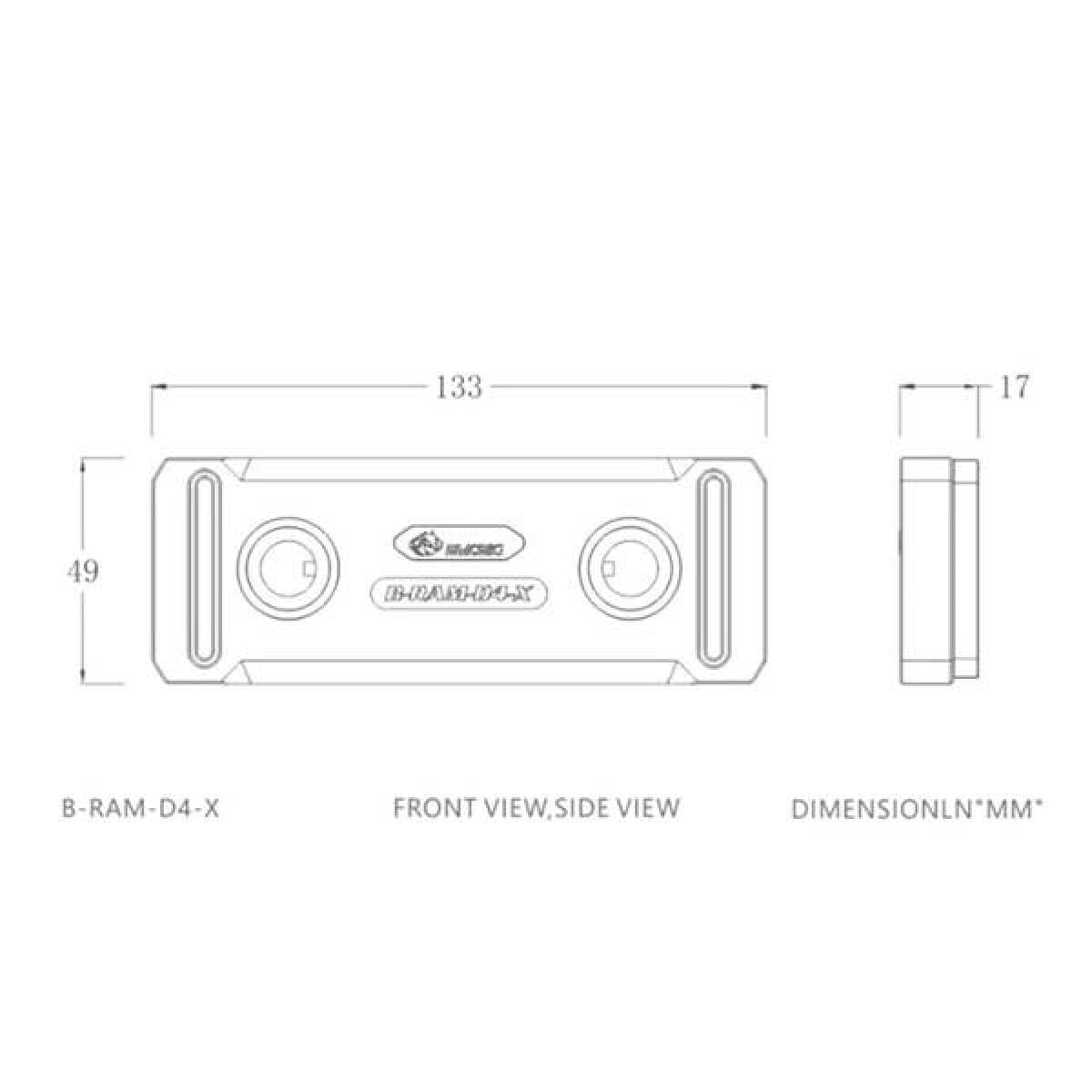 Bykski RGB liquid cooling accessory for PC cooling