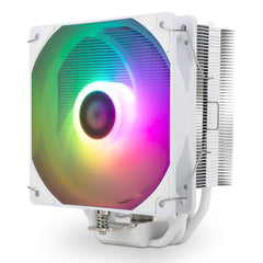 Thermalright Assassin King 120 SE WHITE ARGB CPU Air Cooler, Single Tower w/ 5x 6mm Heat Pipes & High Performance Single Fan, LGA1700 | Assassin King 120 SE WHITE ARGB | - CompuMe