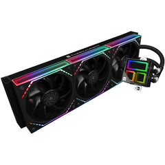 Thermalright Frozen Infinity 360 BLACK ARGB CPU Liquid Cooler, High Performance AIO w/ 3x TL-M12 | Frozen Infinity 360 BLACK | - CompuMe