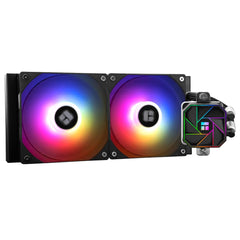 Thermalright Aqua Elite 240 Black V3 ARGB CPU Liquid Cooler, High Performance AIO w/ 2x TL-C12B-S V2 Fans, LGA1700 | Aqua Elite 240 BLACK V3 | - CompuMe