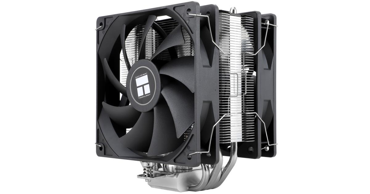 Thermalright Assassin X 120 Refined SE PLUS CPU Air Cooler, Single Tower w/ 4x 6mm Heat Pipes & High Performance Dual Fan, LGA1700