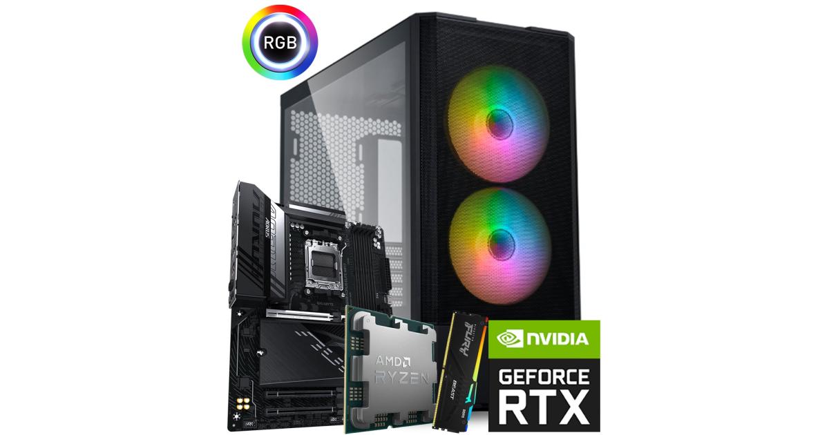 AMD RYZEN 7 7800X3D // RTX 5070 Ti 16GB // 32GB RAM - PC Build