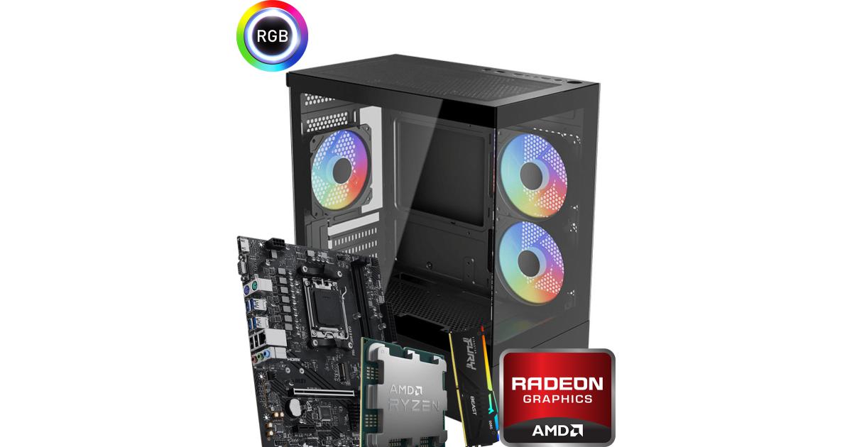 AMD RYZEN 5 8500G // Integrated Gpu // 16GB RAM- Custom Build