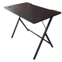 Marvo DE-07 - Compact Gaming Desk, 110 × 60cm Carbon Fiber Surface, Ergonomic 75cm Height, Cup & Headset Holders, Home Office Computer Table