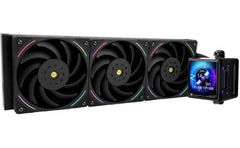 Thermalright Elite Vision 360 BLACK ARGB CPU Liquid Cooler w/ 2.7" IPS LCD Display, High Performance AIO w/ 3x TL-K12
