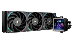 Thermalright Frozen Vision 360 ARGB BLACK V2 CPU Liquid Cooler w/ 2.88" IPS LCD Display For Pictures, Videos, Animations, High Performance AIO TL-K12