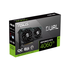 ASUS DUAL GEFORCE RTX 4060 TI OC 8GB GDDR6- Graphics Card