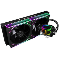 Thermalright Frozen Infinity 240 BLACK ARGB CPU Liquid Cooler, High Performance AIO w/ 2x TL-M12 | Frozen Infinity 240 BLACK | - CompuMe