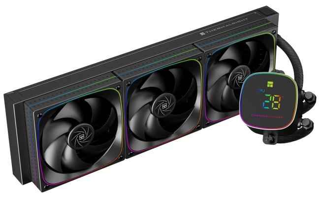 Thermalright Frozen Horizon 360 Digital ARGB BLACK CPU Liquid Cooler, High Performance AIO TL-Q12