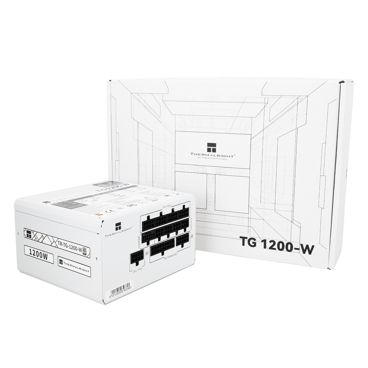 Thermalright TG1200 1200W Full Modular 80 PLUS Gold - White
