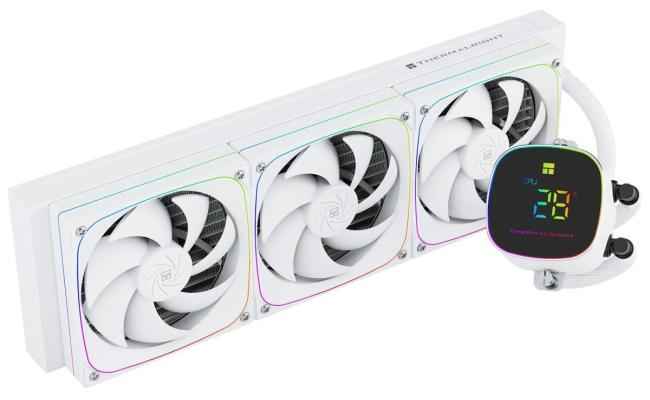 Thermalright Frozen Horizon 360 Digital ARGB WHITE CPU Liquid Cooler, High Performance AIO TL-Q12W