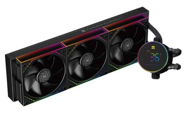 Thermalright Frozen Magic 360 Digital ARGB BLACK V2 CPU Liquid Cooler, High Performance AIO TL-M12Q