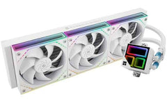 Thermalright Frozen Infinity 360 WHITE ARGB CPU Liquid Cooler, High Performance AIO w/ 3x TL-M12W