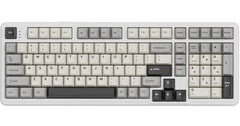 ATTACK SHARK X98 Wireless Mechanical Keyboard,Tri-Mode BT5.0/2.4GHz/USB-C Hot-Swappable,Gasket Mount with Pre-lubed Linear Switches,PBT Keycaps,RGB Backlit Gaming Keyboard for PC/Tablet/PS5/Xbox (عربي)