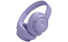 JBL Tune 770NC Adaptive Noise Cancelling Wireless Over-Ear Headphones, Pure Bass Sound, Smart Ambient, Bluetooth 5.3, Le Audio, VoiceAware, Up To 70H Battery, Multi-Point Connect - Purple
