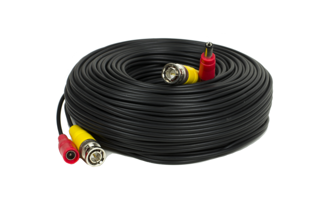 Coaxial Cable 10m With Power+ Bnc