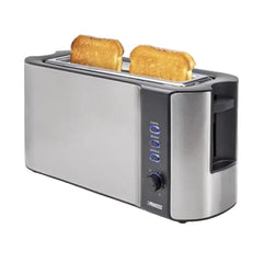 Princess Toaster Long Slot Toaster, 2Slices, 1000Watts, Silver - 01.142353.01.001
