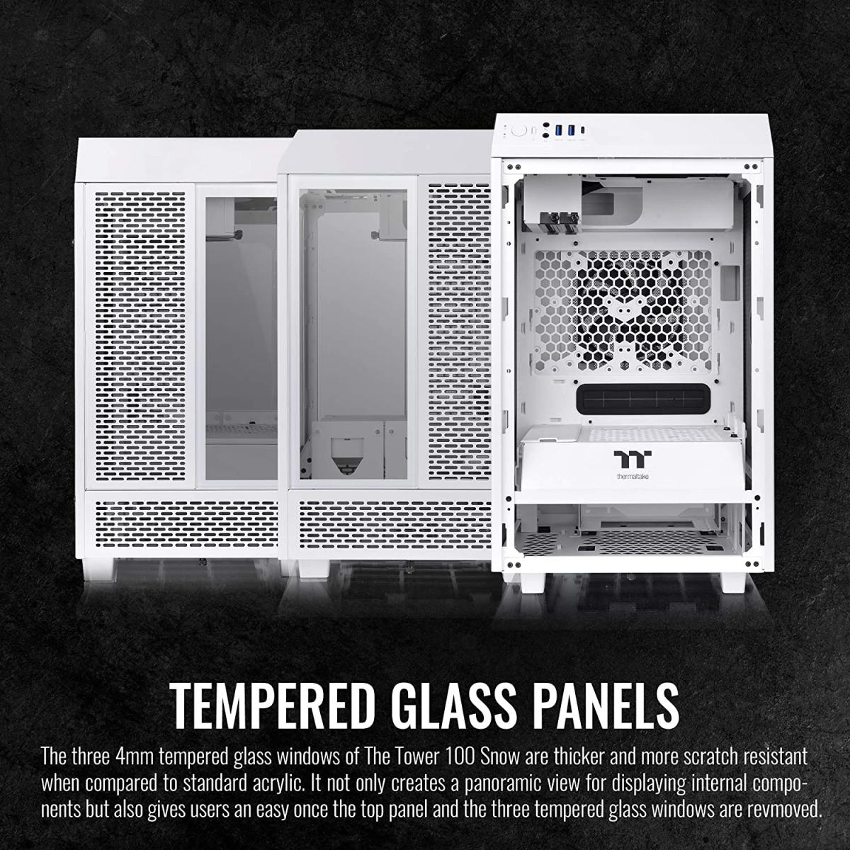 Thermaltake PC case for desktop computer builds and component installation