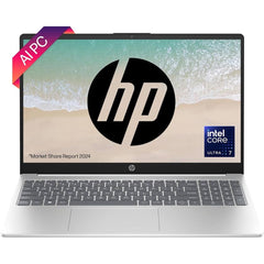 Hp Laptop 15 Fd1016ne (2024) New Intel Core Ultra 7 155h 16 Cores W/ High Performance Processor & Ddr5 Memory & Ips Display Natural Silver