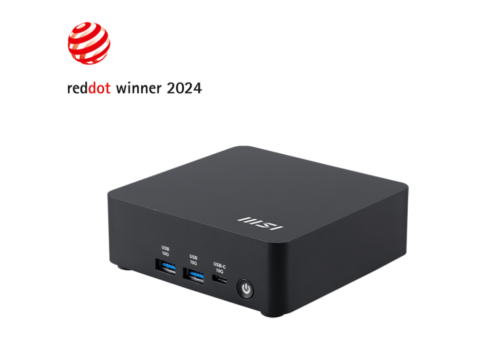 MSI Cubi NUC AI 1UMG Mini PC Intel Core Ultra 7 155H, 16GB DDR5 (Upgradable), 1TB M.2 SSD (Upgradable) Two Thunderbolt 4 & Dual 2.5G LAN & dTPM support - Windows 11 Pro - 3 Year Warranty