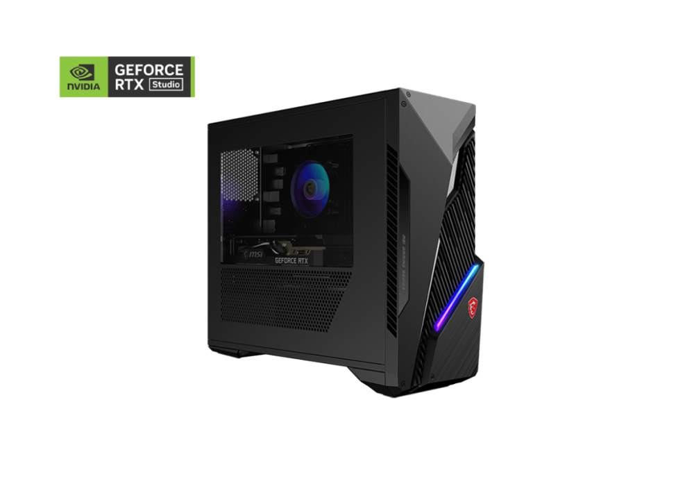 MSI MAG Infinite S3 Desktop Gaming Intel® Core™ i5-14400F Up to 4.7 GHz Processor 10-Cores Nvidia GeForce RTX™ 4060 VENTUS 2X BLACK 8G OC - 2 Years Warranty
