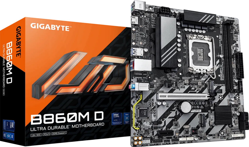 Gigabyte B860M D For Intel Core Ultra Processors Motherboard