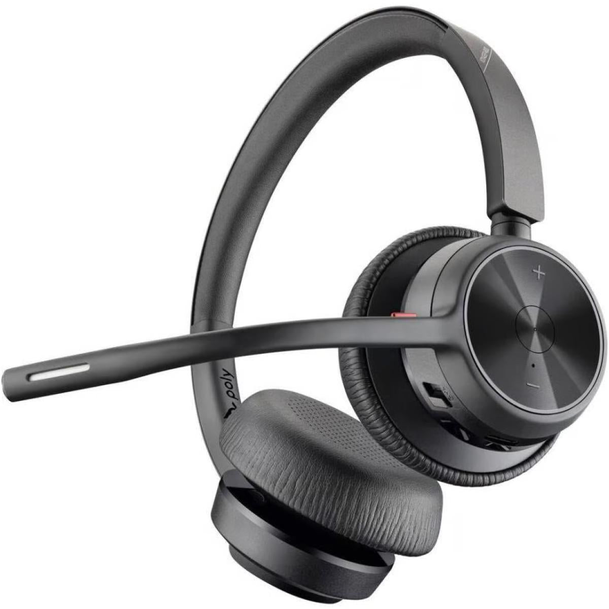 Poly wireless Bluetooth headset for computer setup