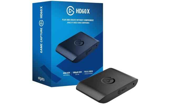 Corsair Elgato HD60 X USB 3.0 Capture Card, HDMI Streaming & Recording HDR 10-bit Passthrough (up to 4K60) / Capture (up to 1080p60) For PC, Mac, XBOX ,PS