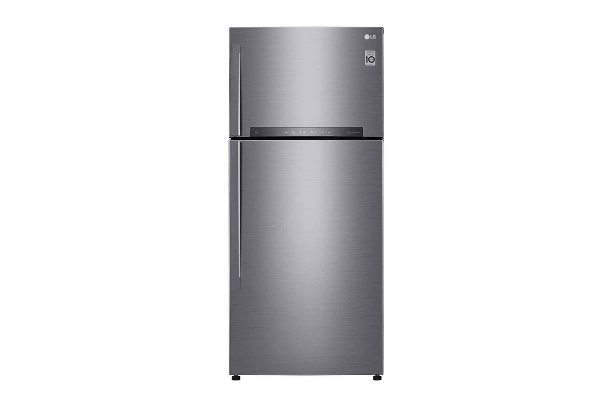 LG Top Mount Refrigerator A++, 547Lit, Smart Inverter, Door Cooling, Silver - GNM-732HLI.APZPELF