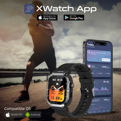 Promate XWatch-SL.Black, Smartwatch