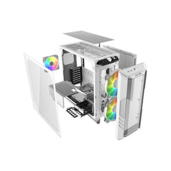 COOLER MASTER ARGB PC case for desktop computer builds and component installation
