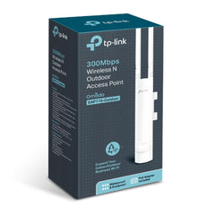 Tp Link Eap110 Omada N300 Wireless Outdoor Access Point Coverage Up To 200 Meters Passive Poe W/ Free Poe Injeor Sdn Integrated Cloud Access & Omada App - CompuMe