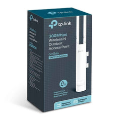 Tp Link Eap110 Omada N300 Wireless Outdoor Access Point Coverage Up To 200 Meters Passive Poe W/ Free Poe Injeor Sdn Integrated Cloud Access & Omada App