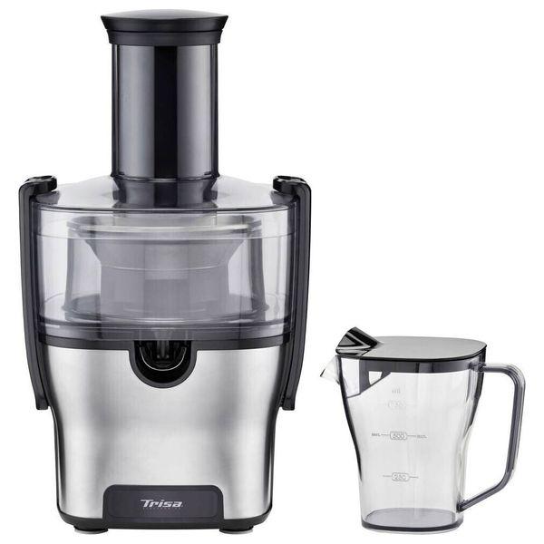 Trisa Electric Pure Juice, 750Ml, 1500Watts, Stainless Steel / Black - 7011.7512