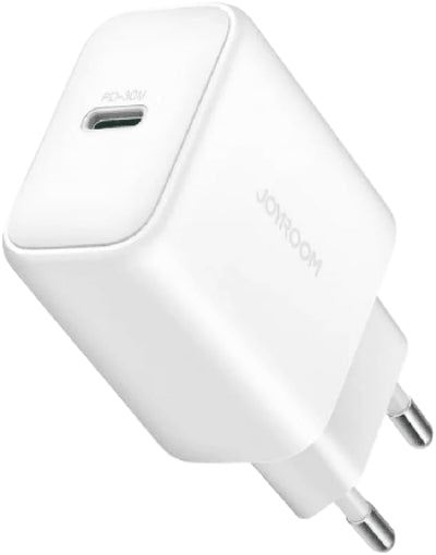 Joyroom Wall Charger with Cable USB to Type-C, 18Watts, White - JR-M120-C