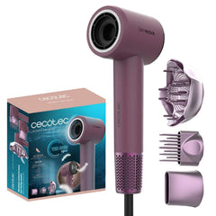 Cecotec Hair Dryer, 110000Rpm Speed, 3Attachments, 4Temperature Settings, 1600Watts, Pink - A01_EU01_110330