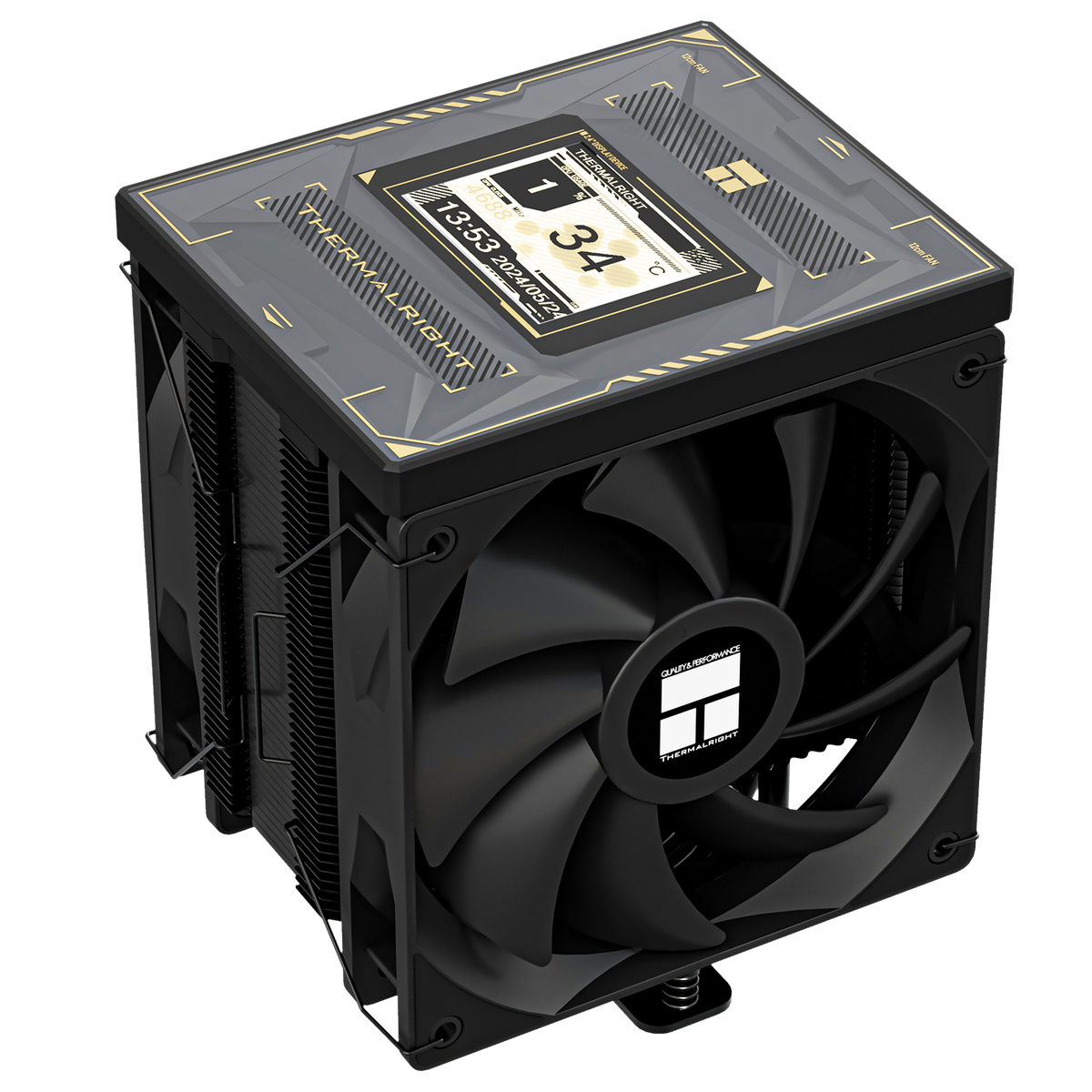 Thermalright Burst Assassin 120 Vision CPU Cooler - Black