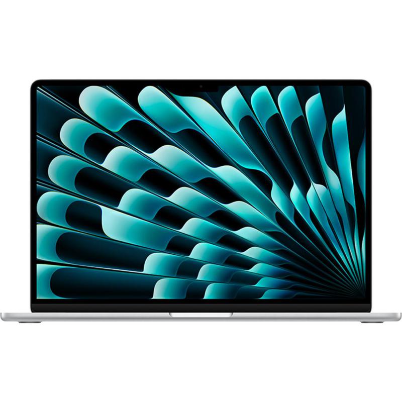 Apple MacBook Air 15Inch, M4 chip with 10-core CPU & 10-core GPU, 16GB & 512GB SSD, Silver - MW1H3AE