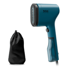 Tefal Pure POP Handheld Garment Steamer, 70Ml, 1300Watts, Alpine Blue - TEDT2020E1