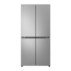LG Side by Side (Four Door) Refrigerator A+, 594Lit, Gross Cap, Silver - GCB-244DFPL.APYPELF