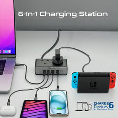 Promate PowerBrix-GaN65, Charging Station